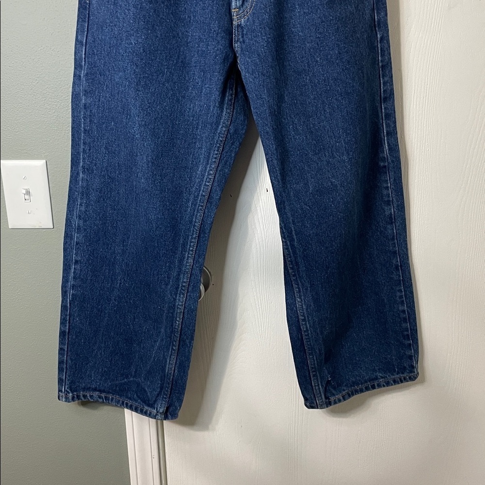 Vintage 1989 Levi's 569 Men's Loose Straight Medium Wash Y2K Jeans Size 31x27 - Picture 6 of 11